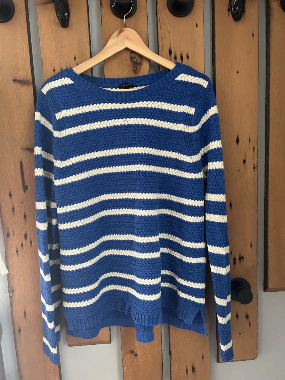 Talbots Striped Knit Sweater